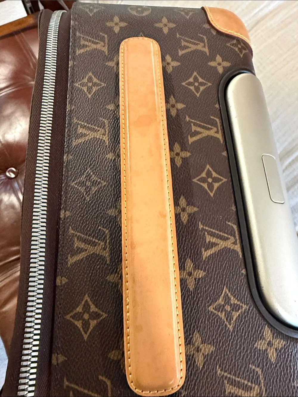 Louis Vuitton monogram Pagase 55 carry on- Brown & Tan